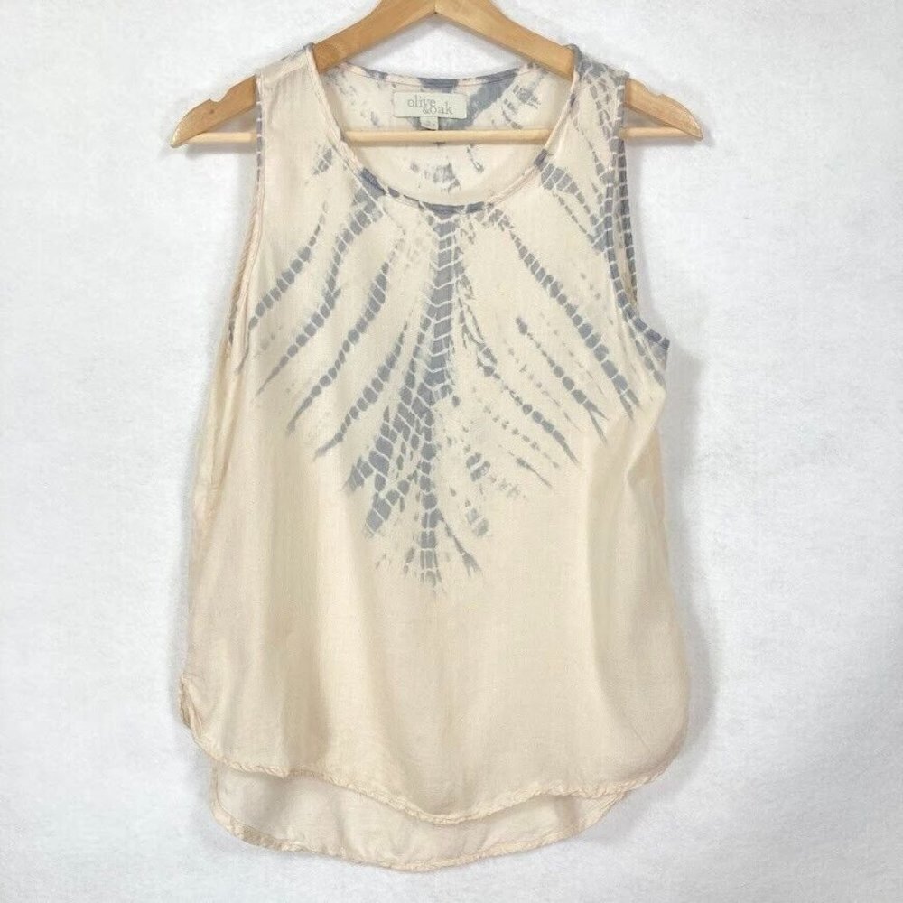 Olive & Oak Tank Top Ink Blot Boho Lightweight Beach Summer S